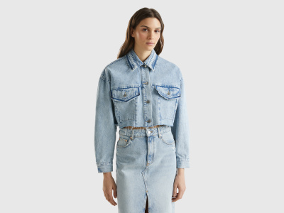 Джинсовая куртка BENETTON