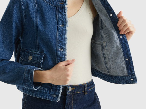 Джинсовая куртка BENETTON